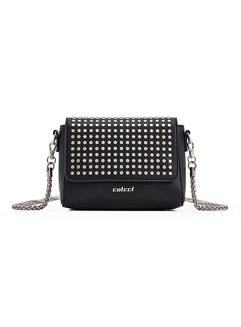 Bolsa Colcci Fem Dupla Face Tachas Preto