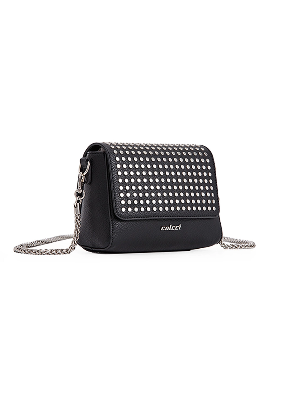 Bolsa Colcci Fem Dupla Face Tachas Preto