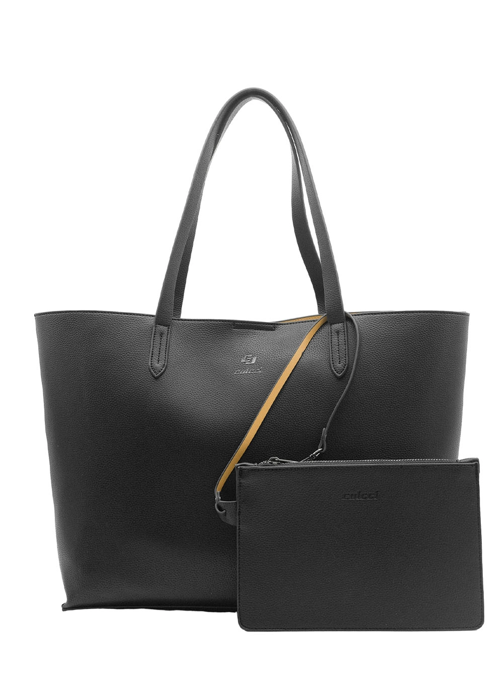 Bolsa Colcci Fem Shop Bag Mini Floate Preto