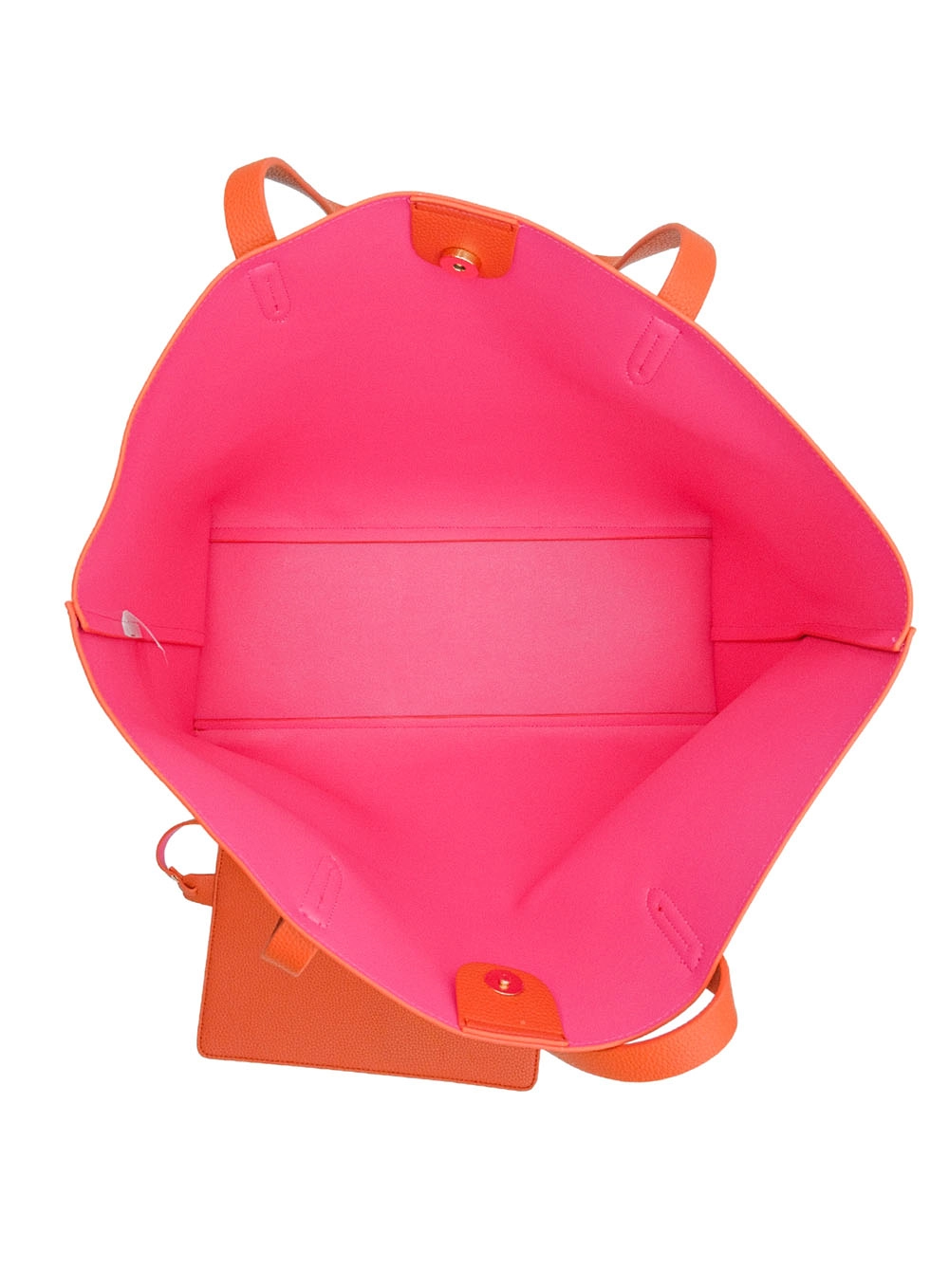 Bolsa Colcci Fem Shop Bag Mini Floate Laranja