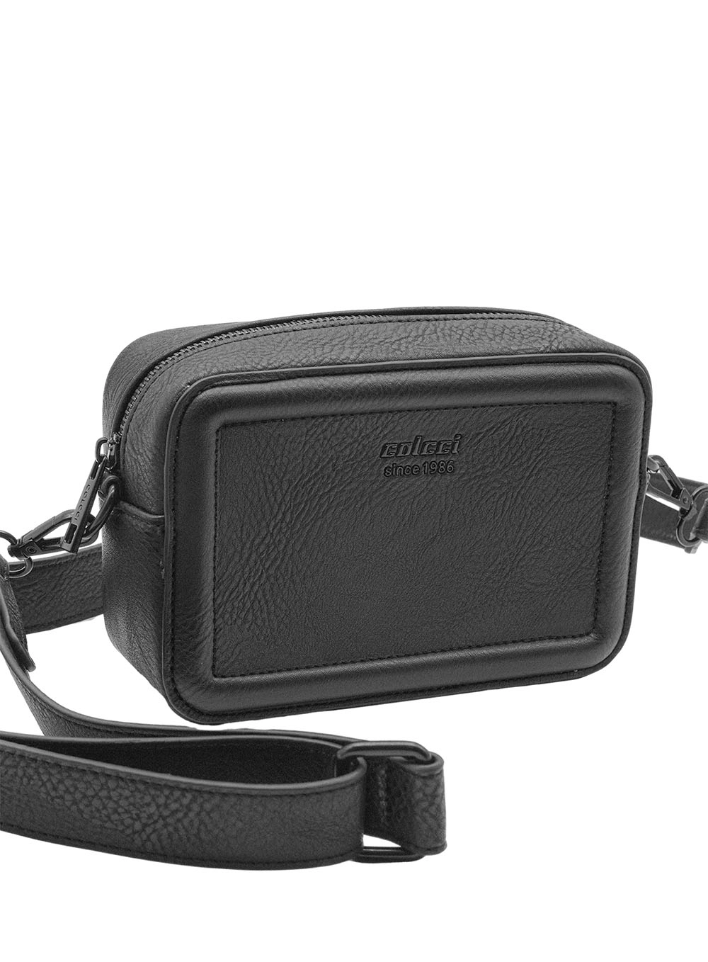 Bolsa Colcci Fem Camera Bag Textura Preto