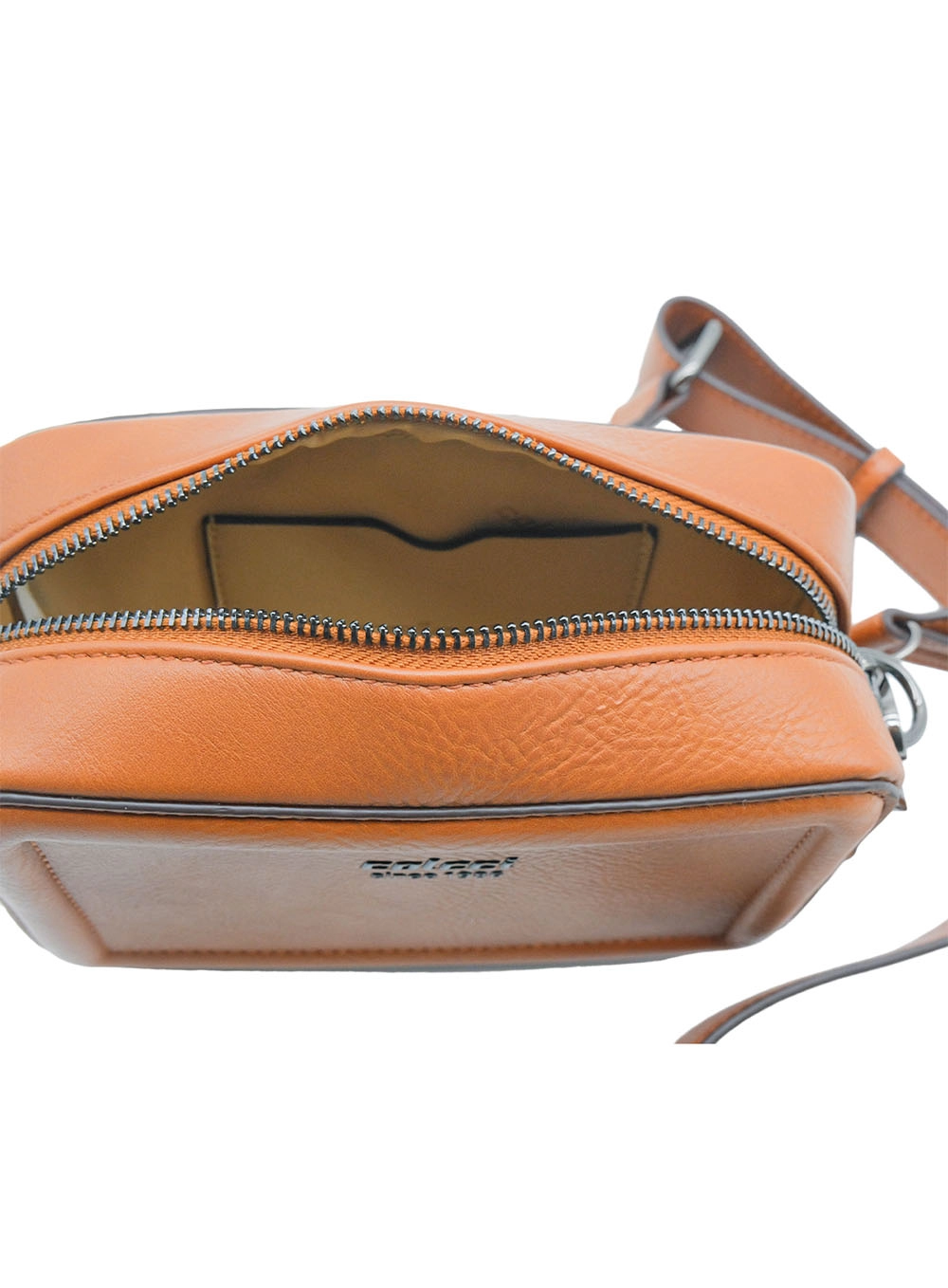 Bolsa Colcci Fem Camera Bag Textura Caramelo
