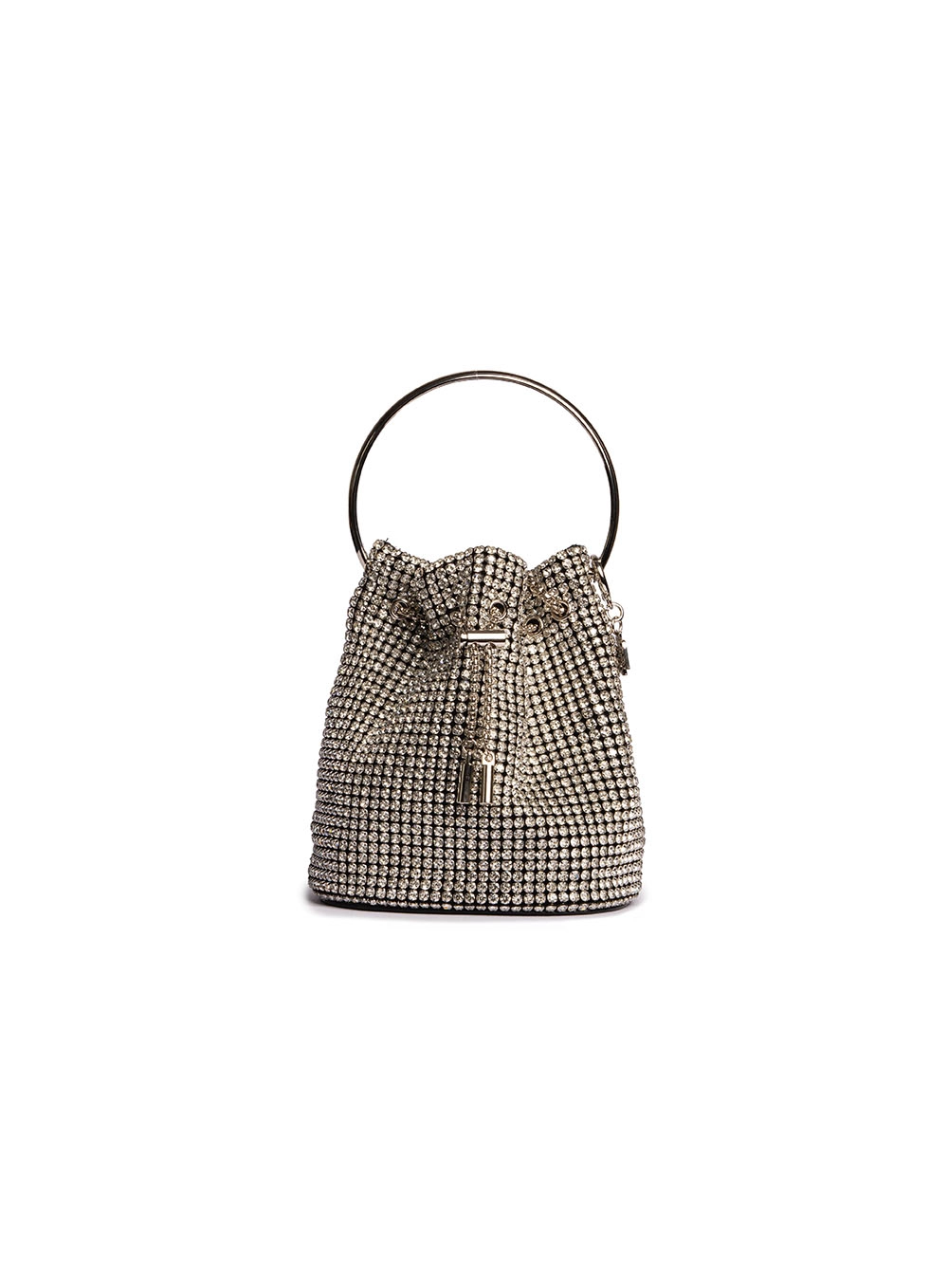 Bolsa Colcci Fem Bucket Argola Strass Cristal