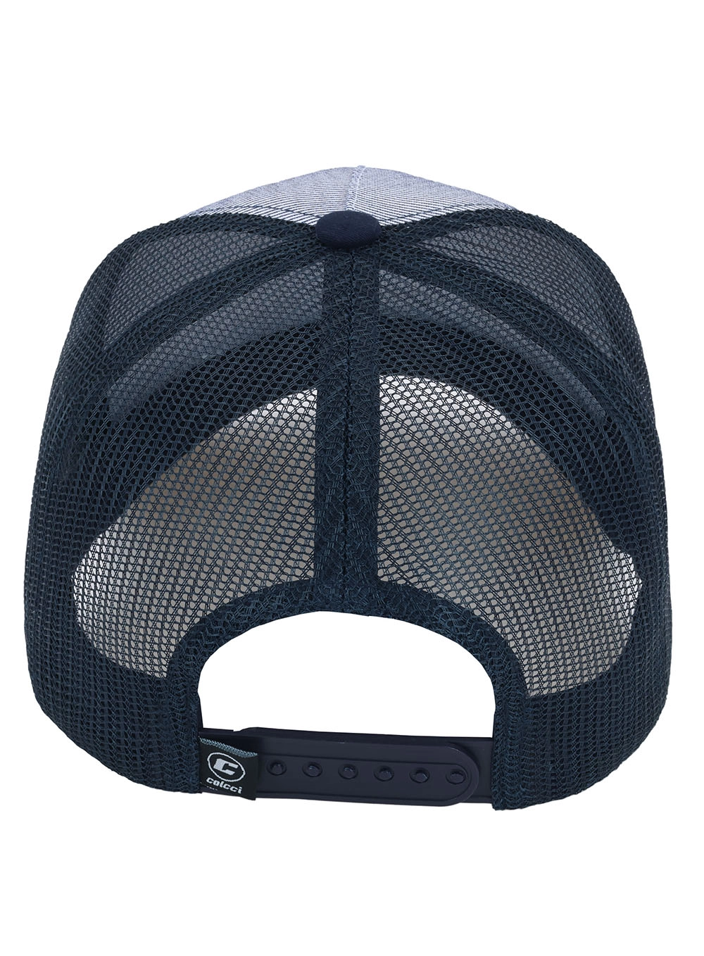 Bone Unissex Colcci Trucker Silk Azul