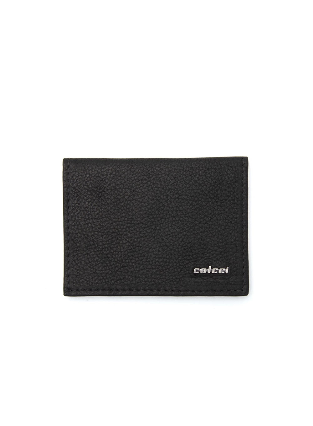 Carteira Masculina Couro C/placa Preto