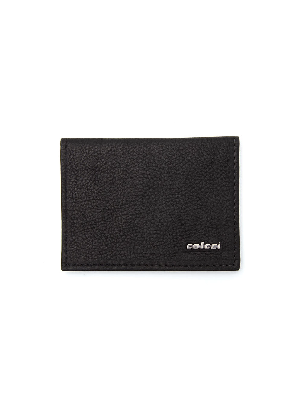 Porta Cartao Colcci Masc Couro Plaq. Preto