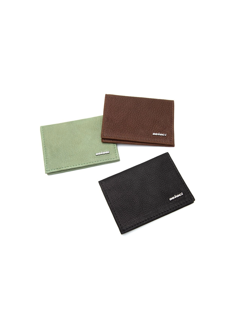Porta Cartao Colcci Masc Couro Plaq. Preto