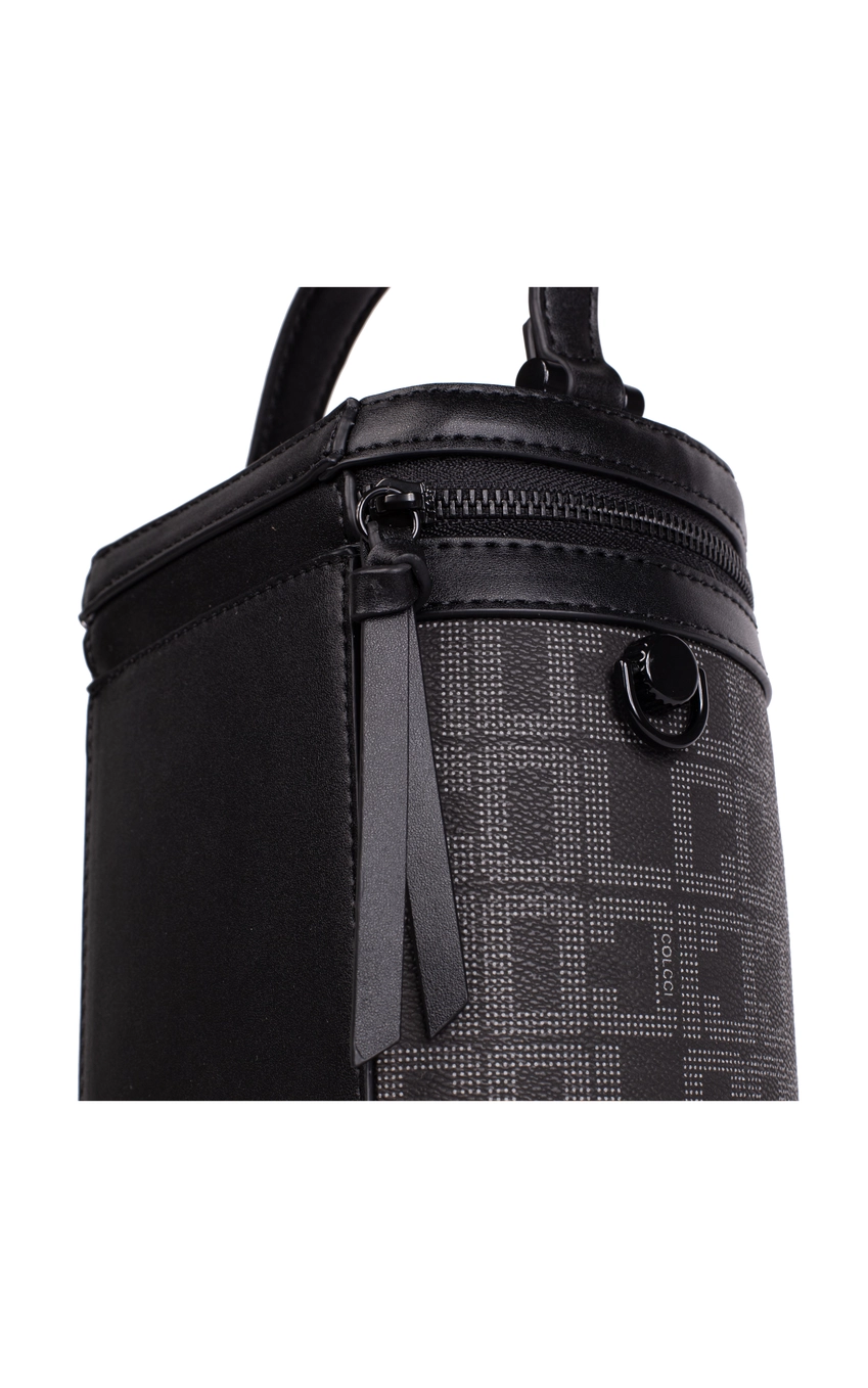 Bolsa Colcci Fem Bucket Monograma Preto