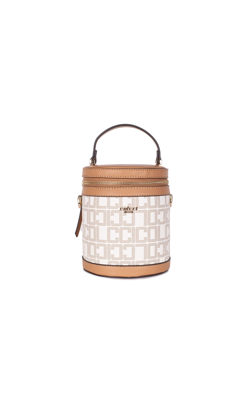 Bolsa Colcci Fem Bucket Monograma Branco