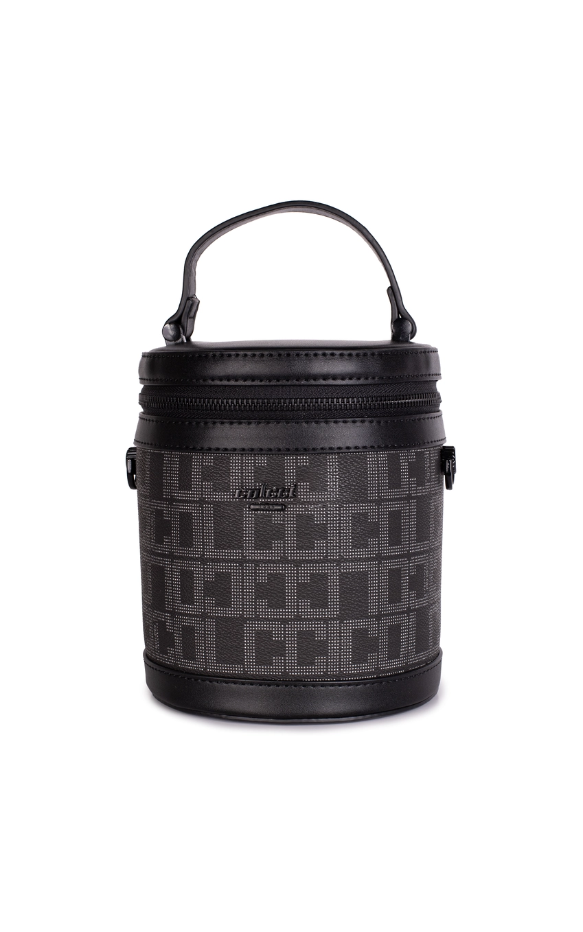 Bolsa Colcci Fem Bucket Monograma Preto
