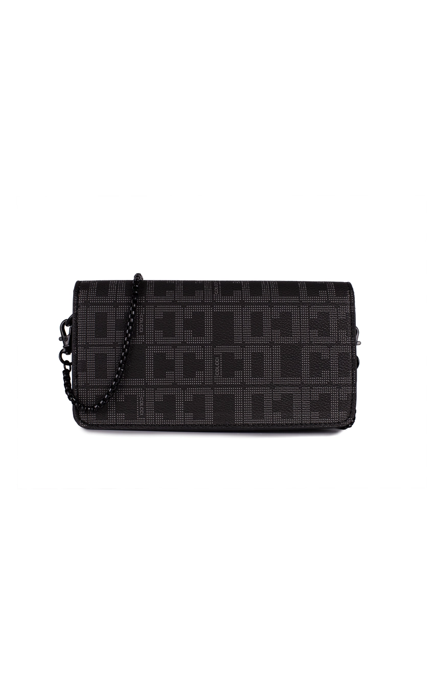 Bolsa Colcci Fem Crossbody Monograma Preto
