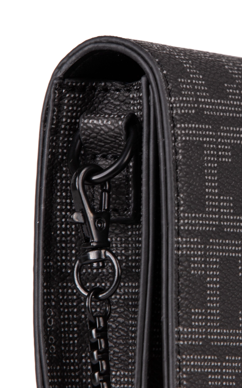 Bolsa Colcci Fem Crossbody Monograma Preto