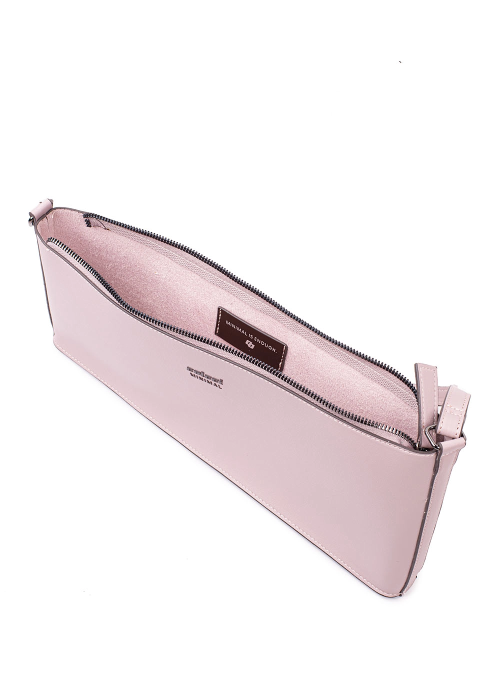 Bolsa Long Shoulder Minima Rosa