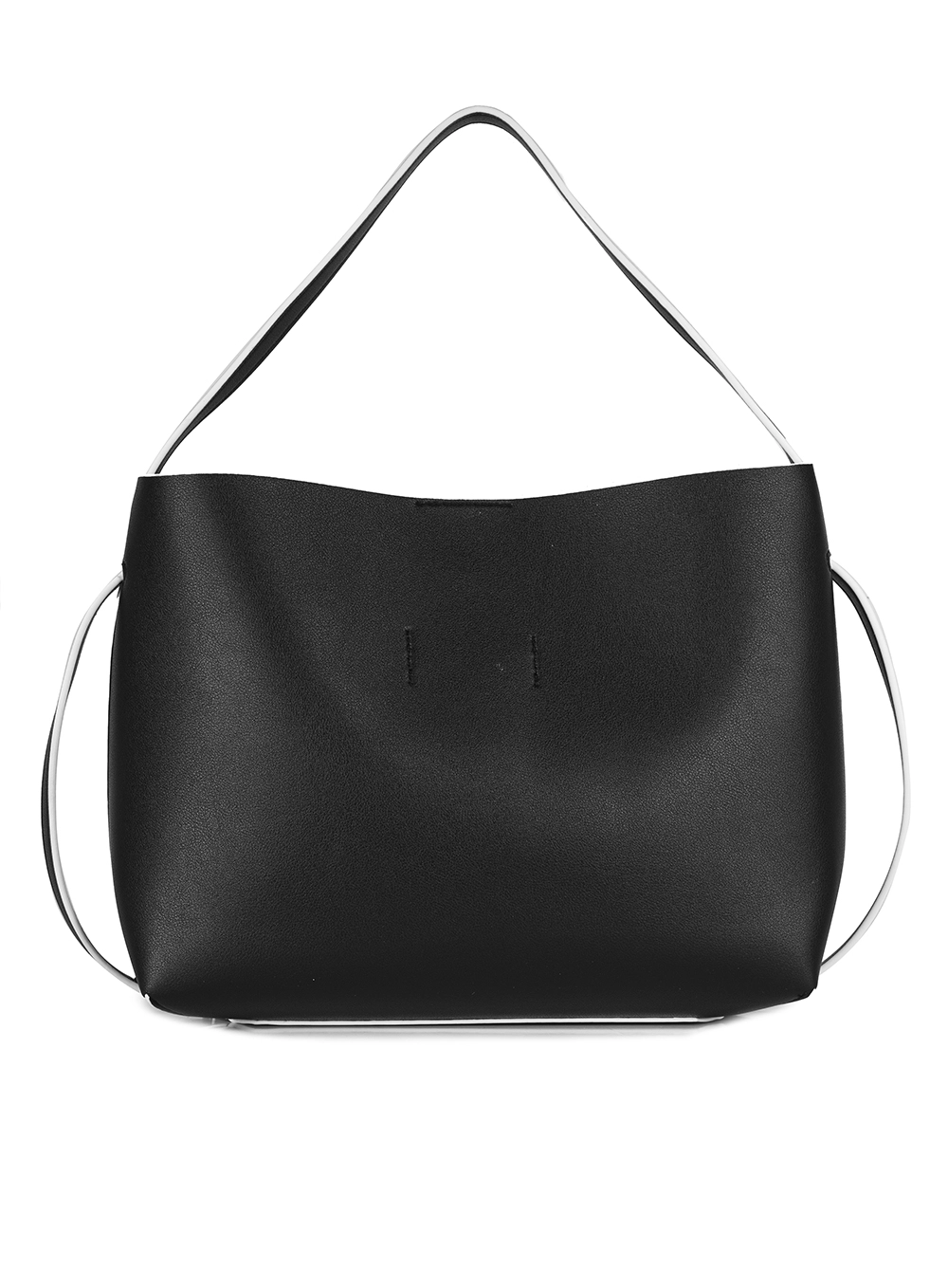 Bolsa Feminina Shopping Bag Minimal Preto