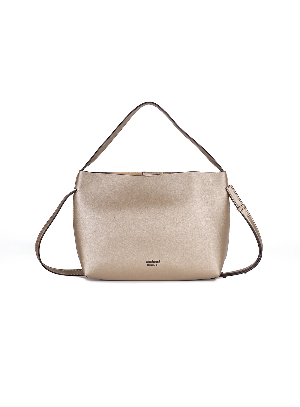 Bolsa Feminina Shopping Bag Minimal Ouro