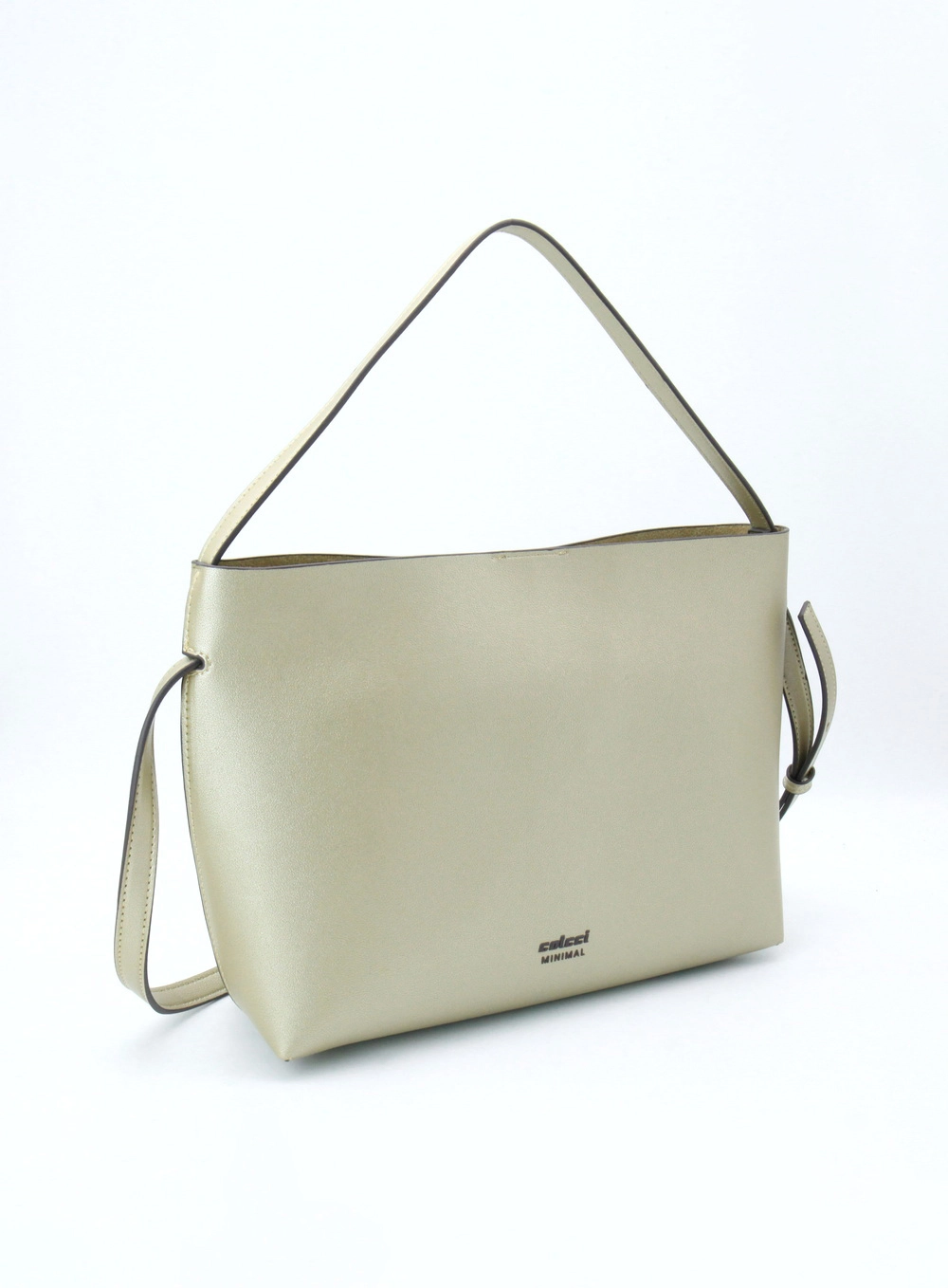 Bolsa Feminina Shopping Bag Minimal Ouro
