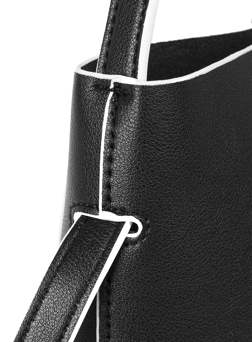 Bolsa Feminina Shopping Bag Minimal Preto