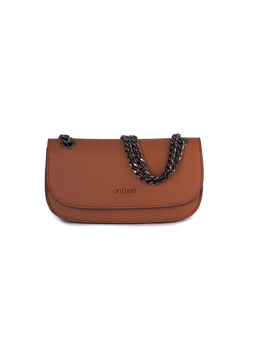 Bolsa Clutch Com Corrente