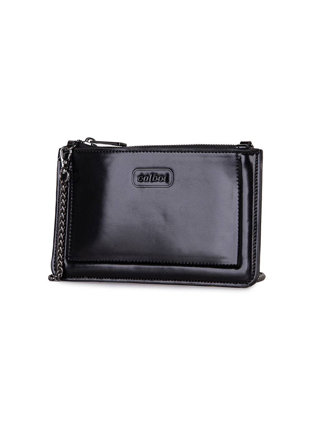 Bolsa Colcci Fem Flat Basic Preto