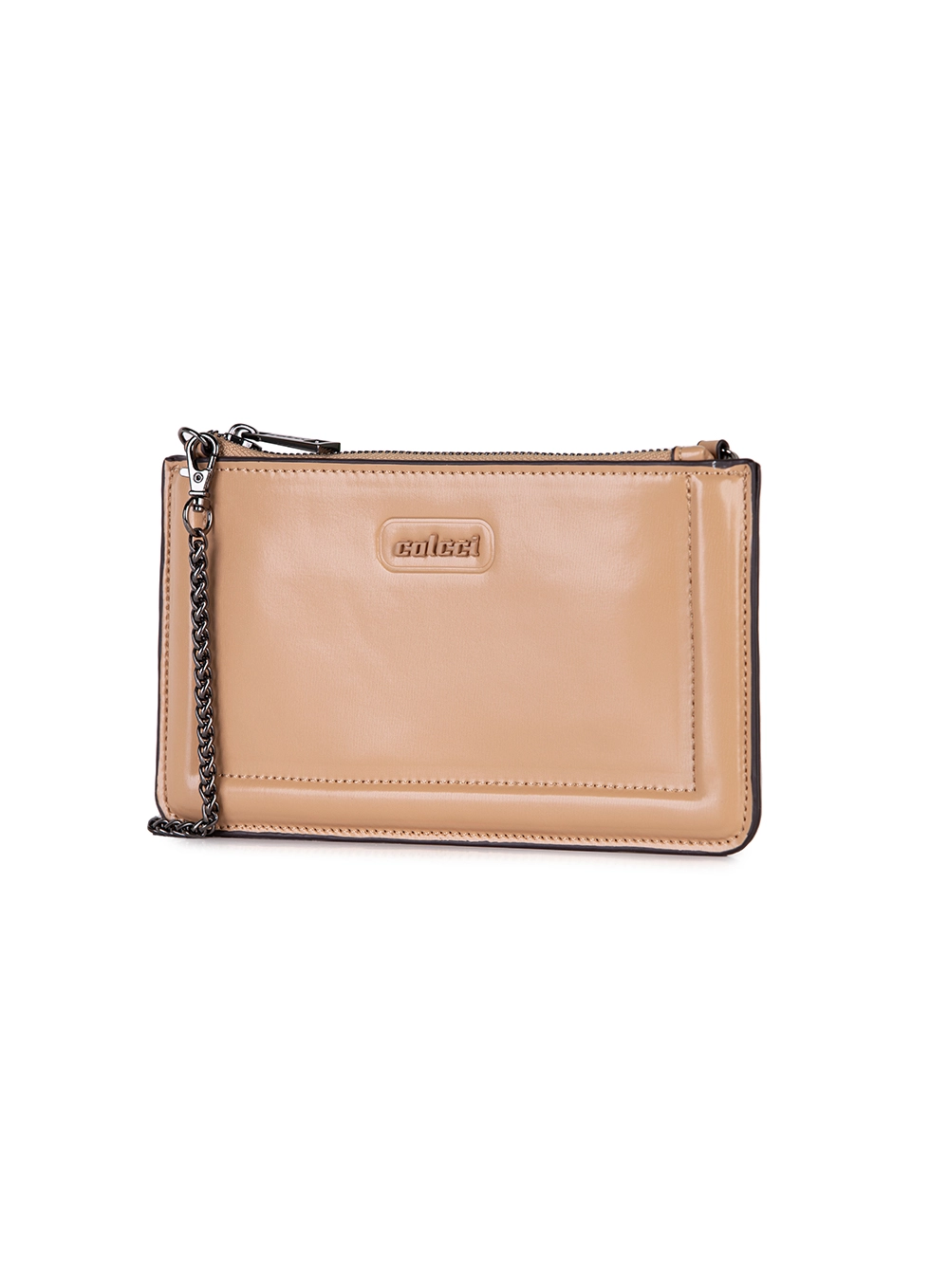 Bolsa Colcci Fem Flat Basic Bege