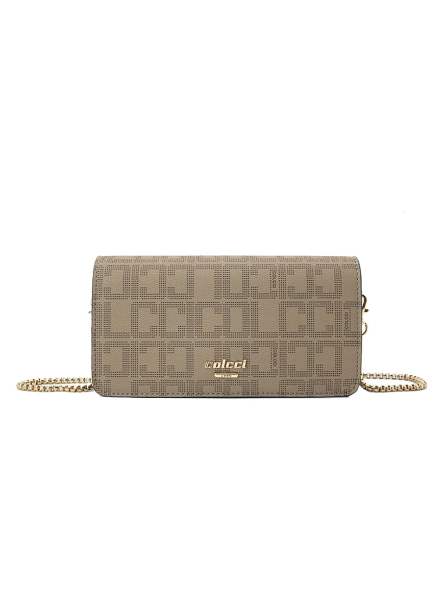Carteira Colcci Fem Crossbody Monograma