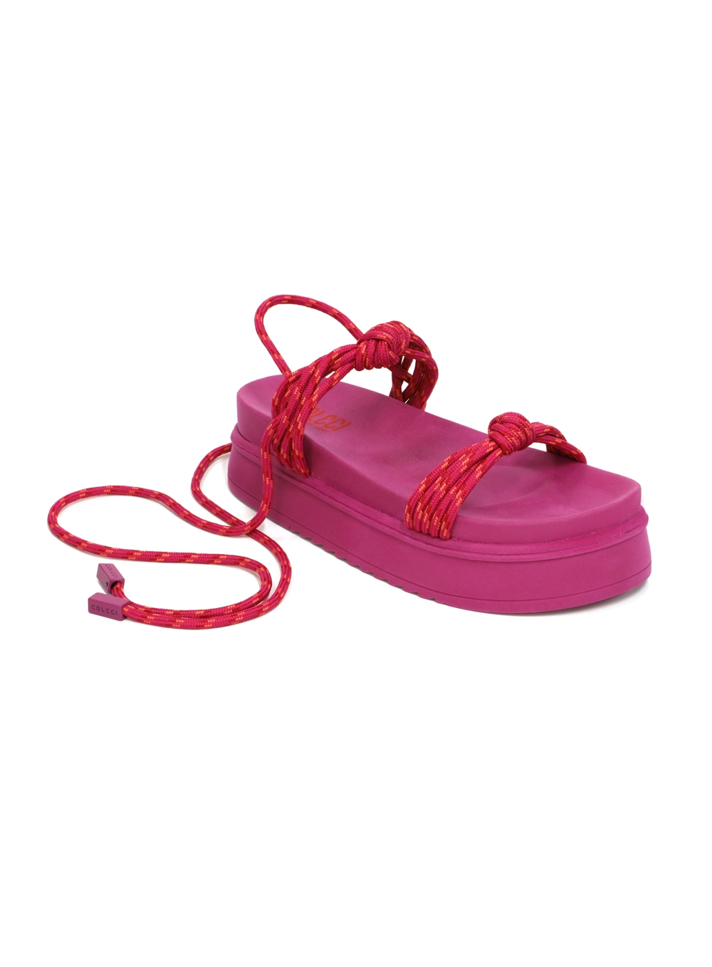 Sandália Maitê Amarração Rosa