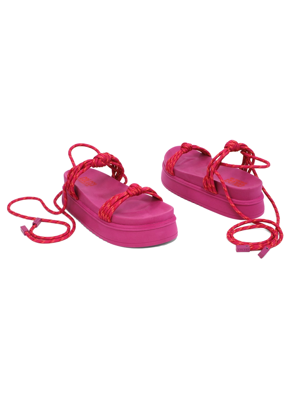 Sandália Maitê Amarração Rosa