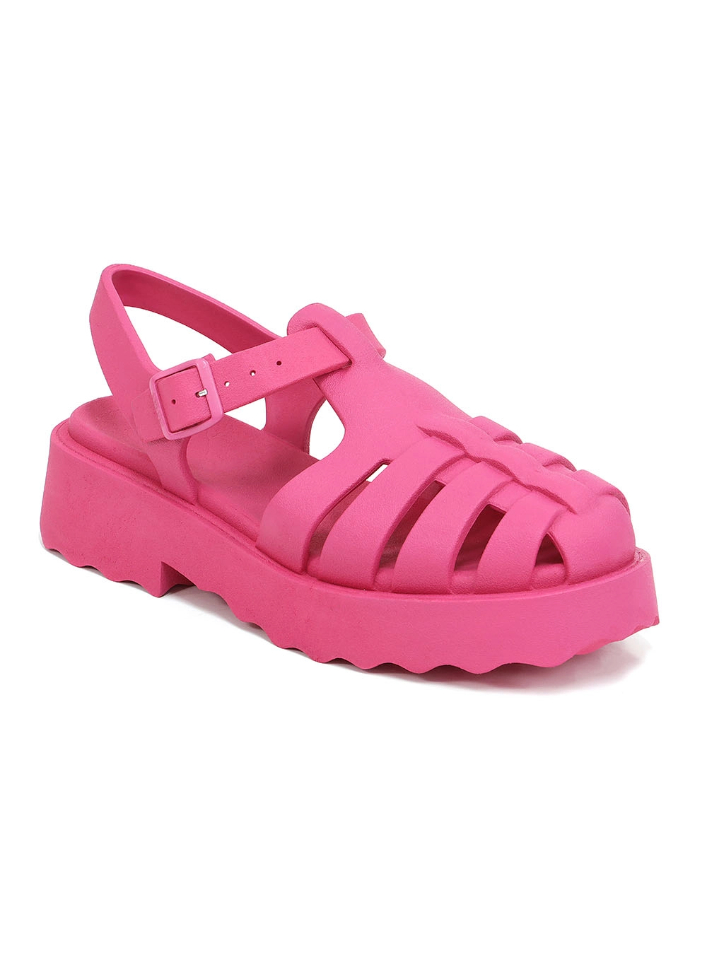 Sandália Papete Maju Rosa