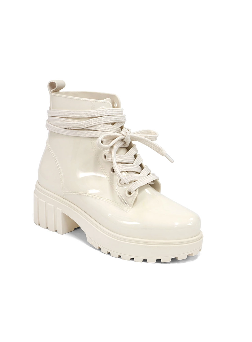 Bota Vinil Com Cadarço Jess
