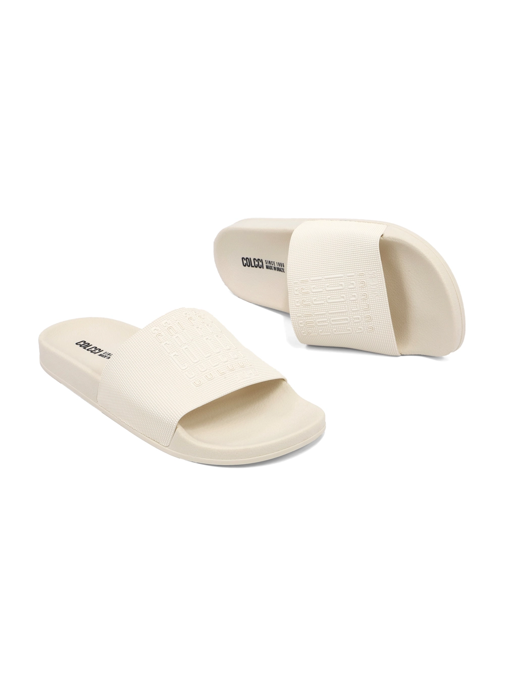 Chinelo Slide Bianca Masculino Off Shell
