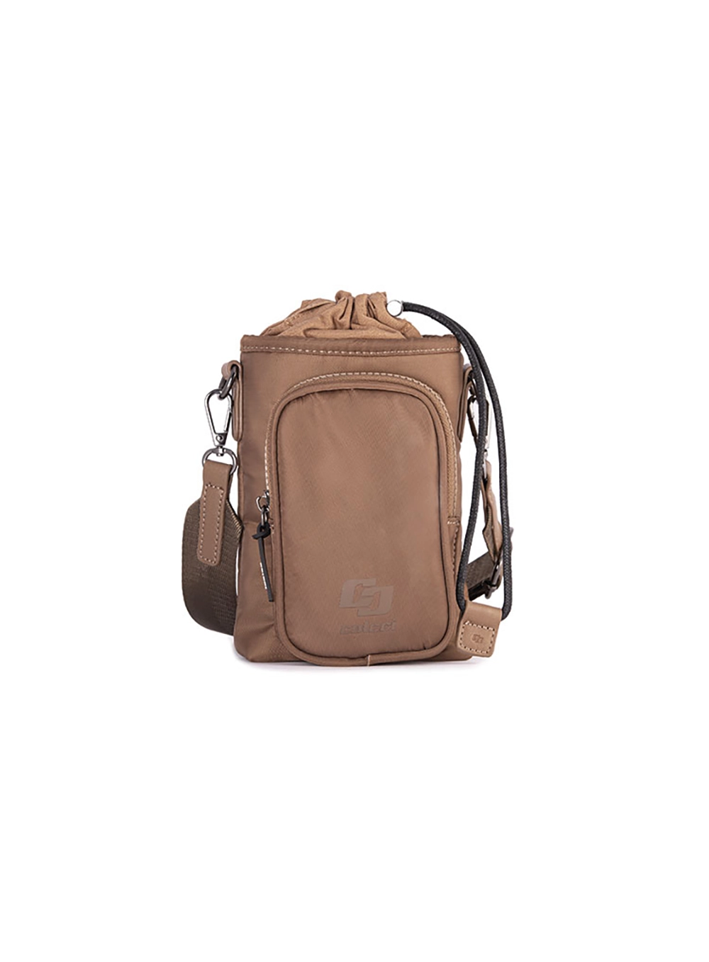Bolsa Crossbody Nylon Caramelo