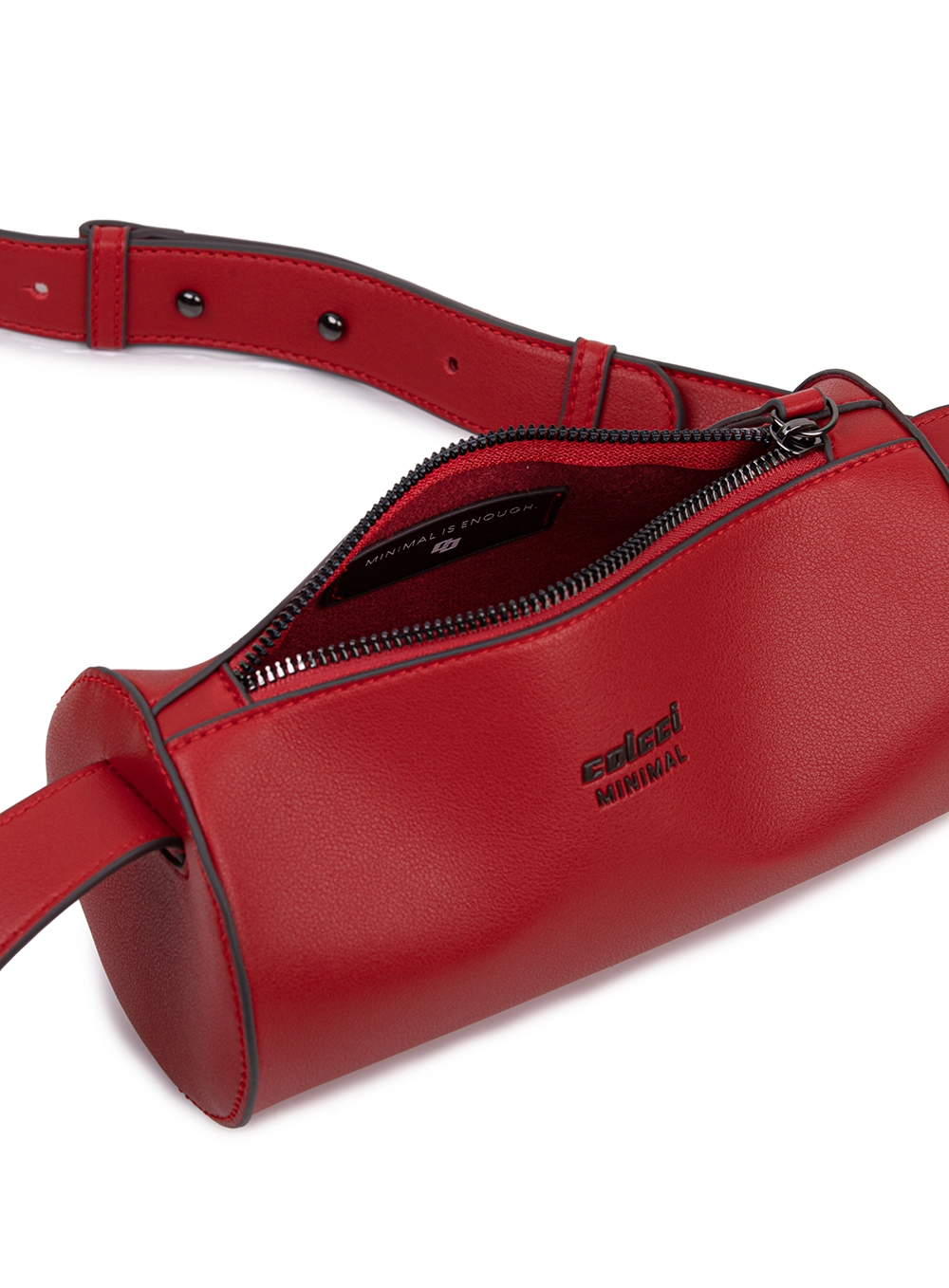 Bolsa Colcci Cilindro Minimal Vermelho