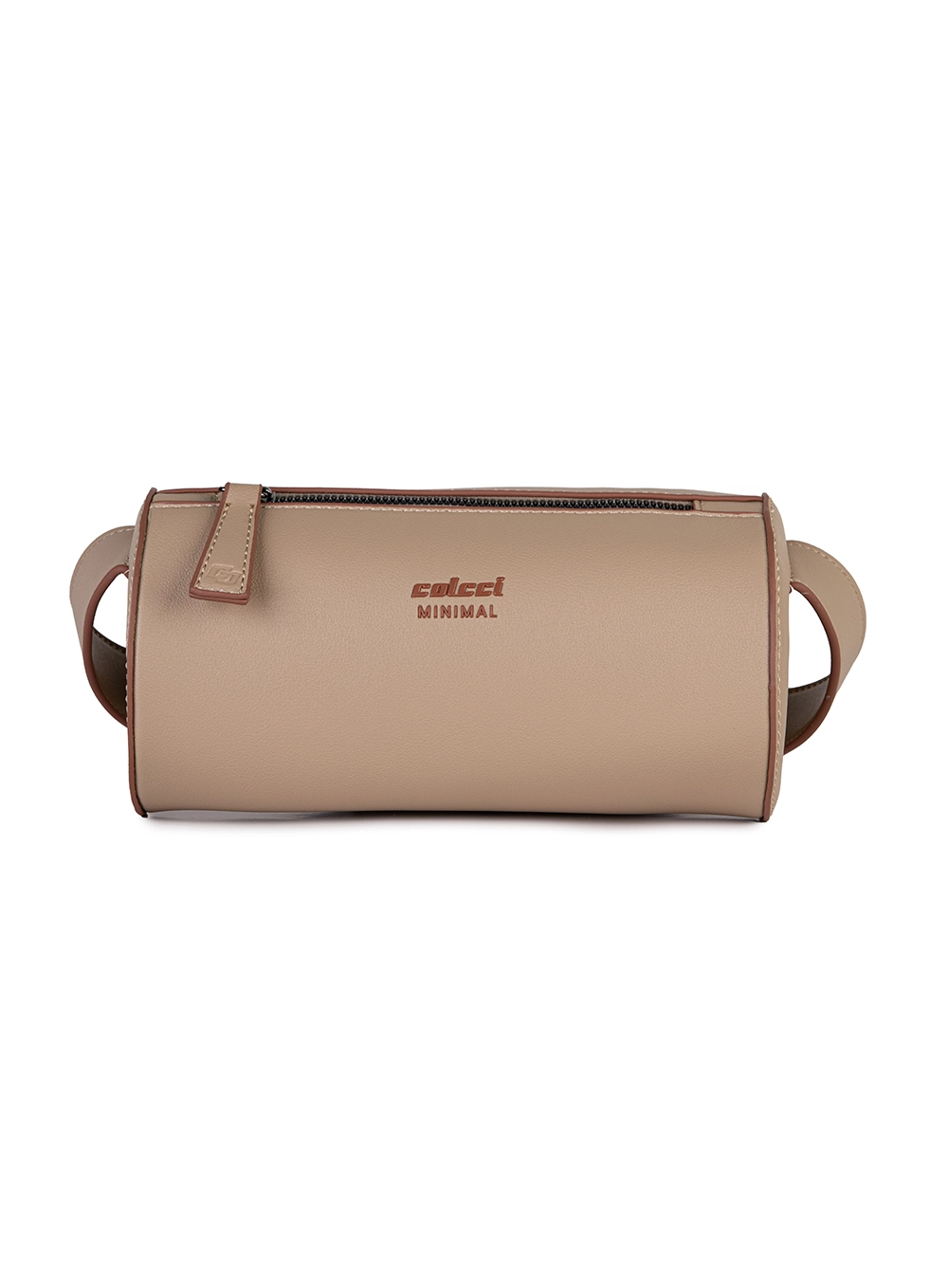 Bolsa Colcci Cilindro Minimal Bege