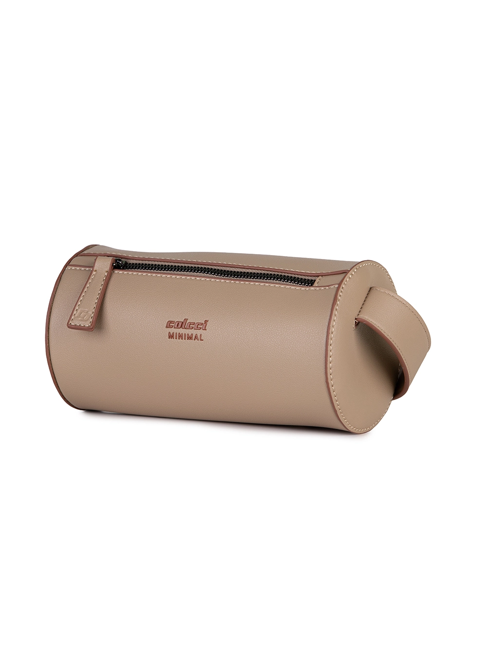 Bolsa Colcci Cilindro Minimal Bege