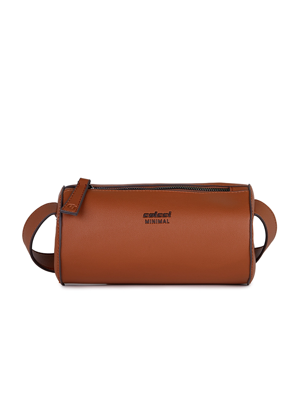 Bolsa Colcci Cilindro Minimal Caramelo