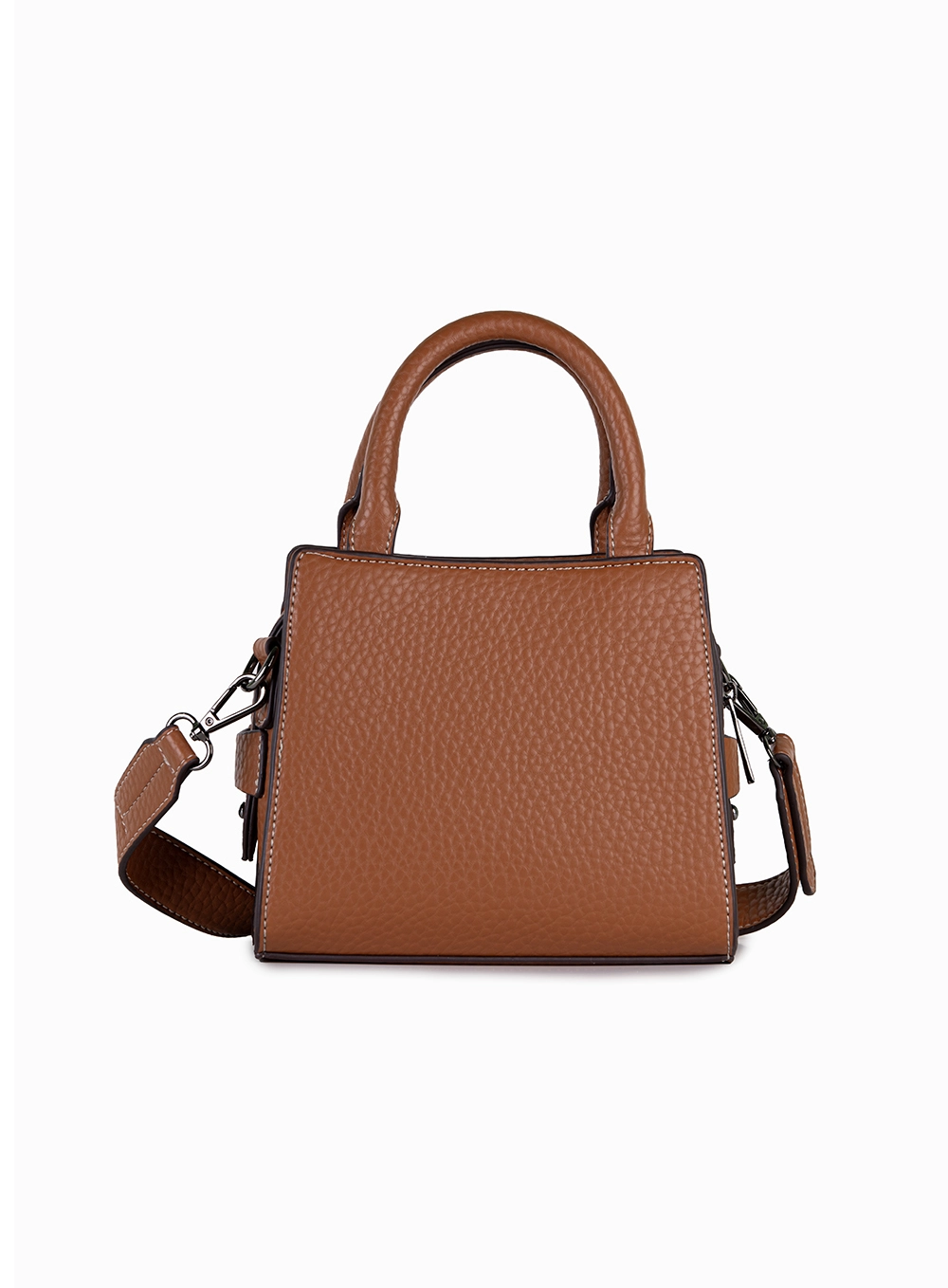 Bolsa Mini Tote Iconic Caramelo