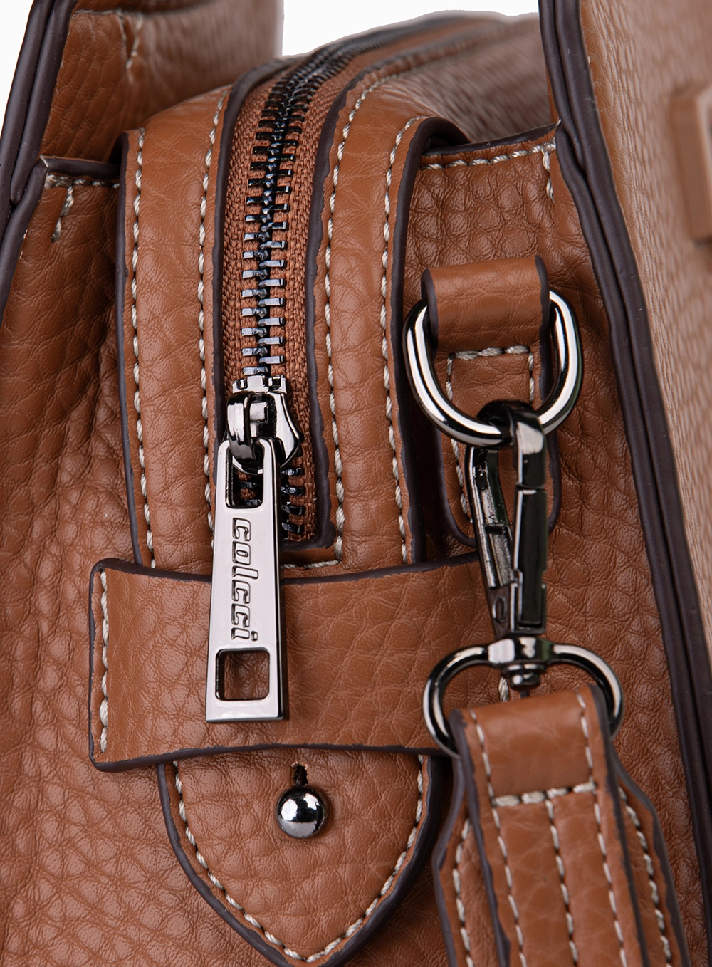 Bolsa Mini Tote Iconic Caramelo