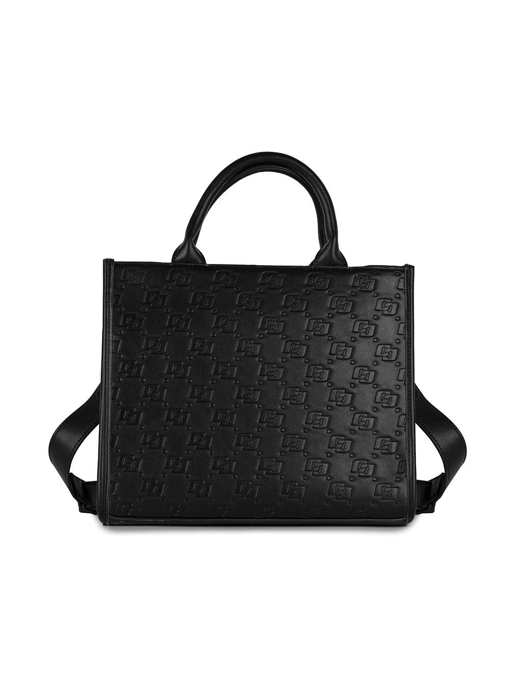 Bolsa Tote Estampada Preto
