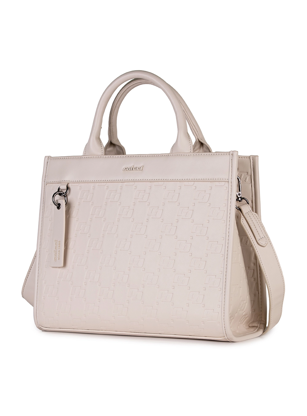 Bolsa Tote Estampada Branco
