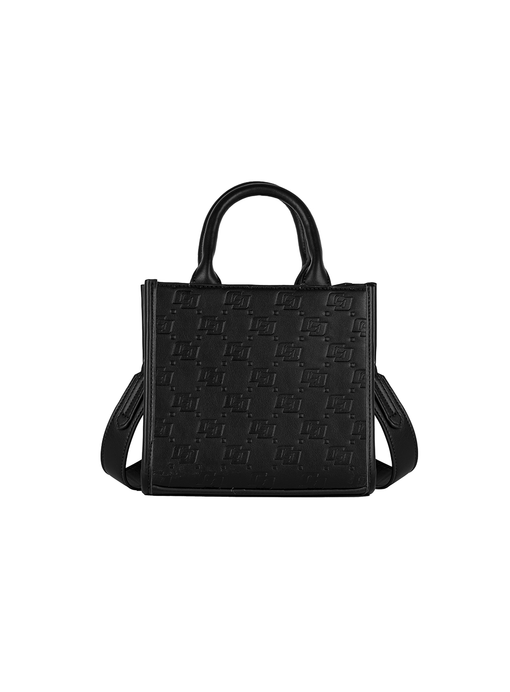 Bolsa Mini Tote Com Estampa Preto