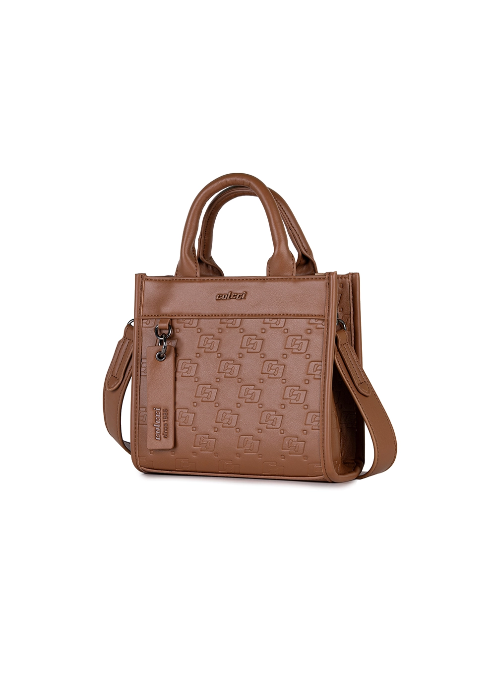 Bolsa Mini Tote Com Estampa Caramelo
