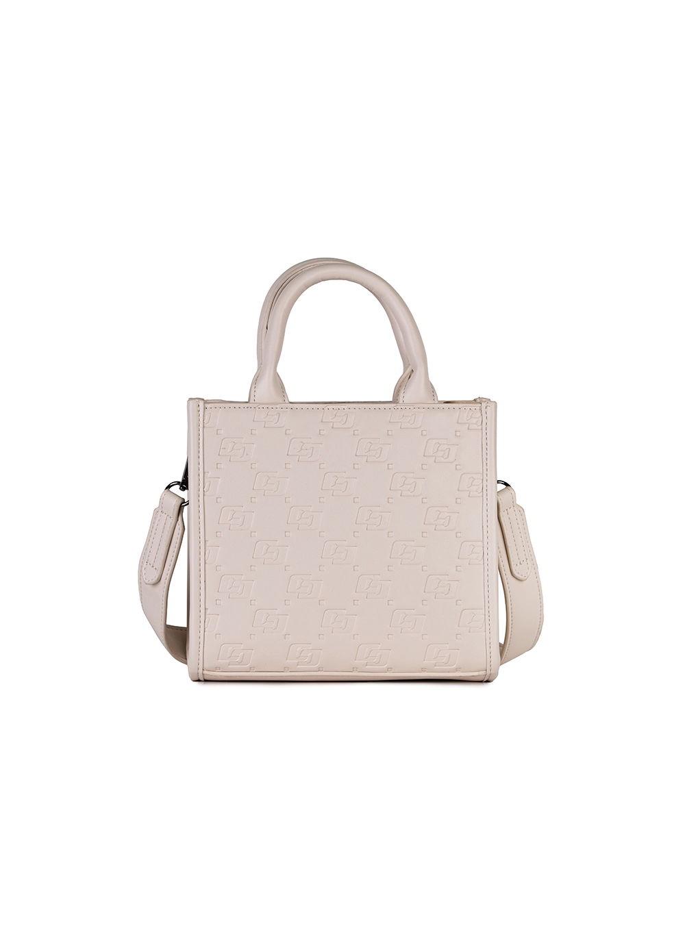 Bolsa Mini Tote Com Estampa Branco