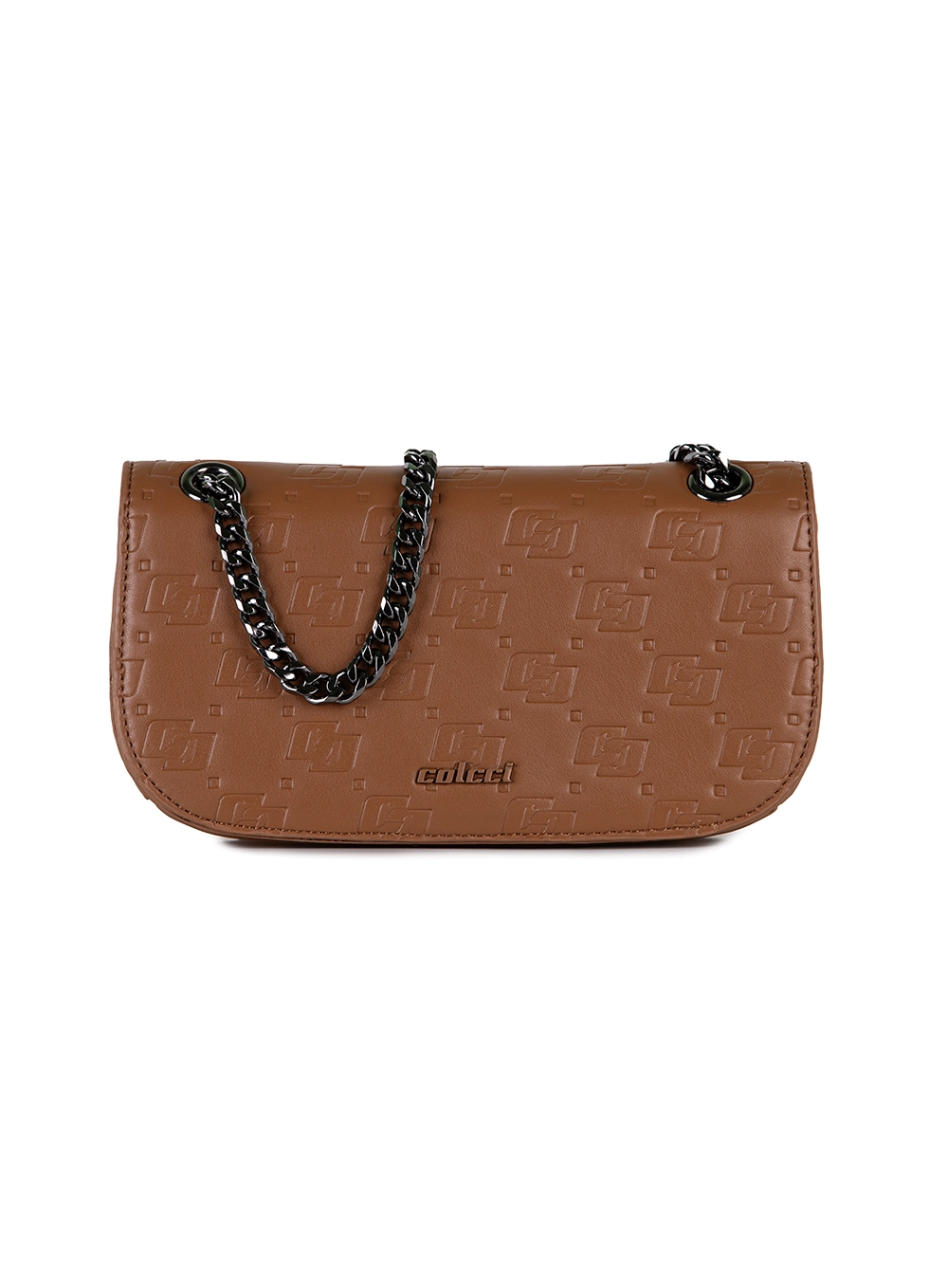 Bolsa Alça Corrente Caramelo