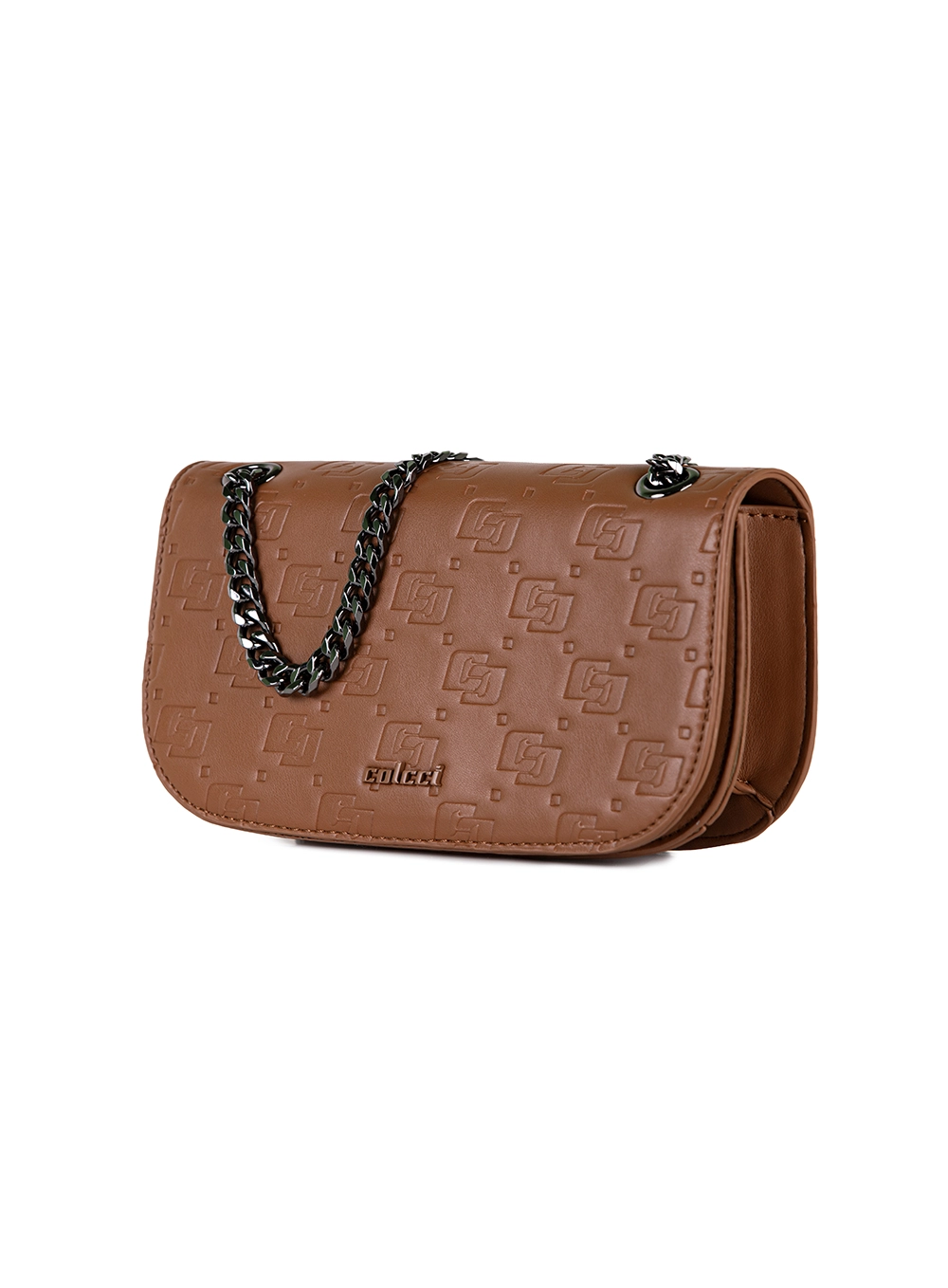 Bolsa Alça Corrente Caramelo