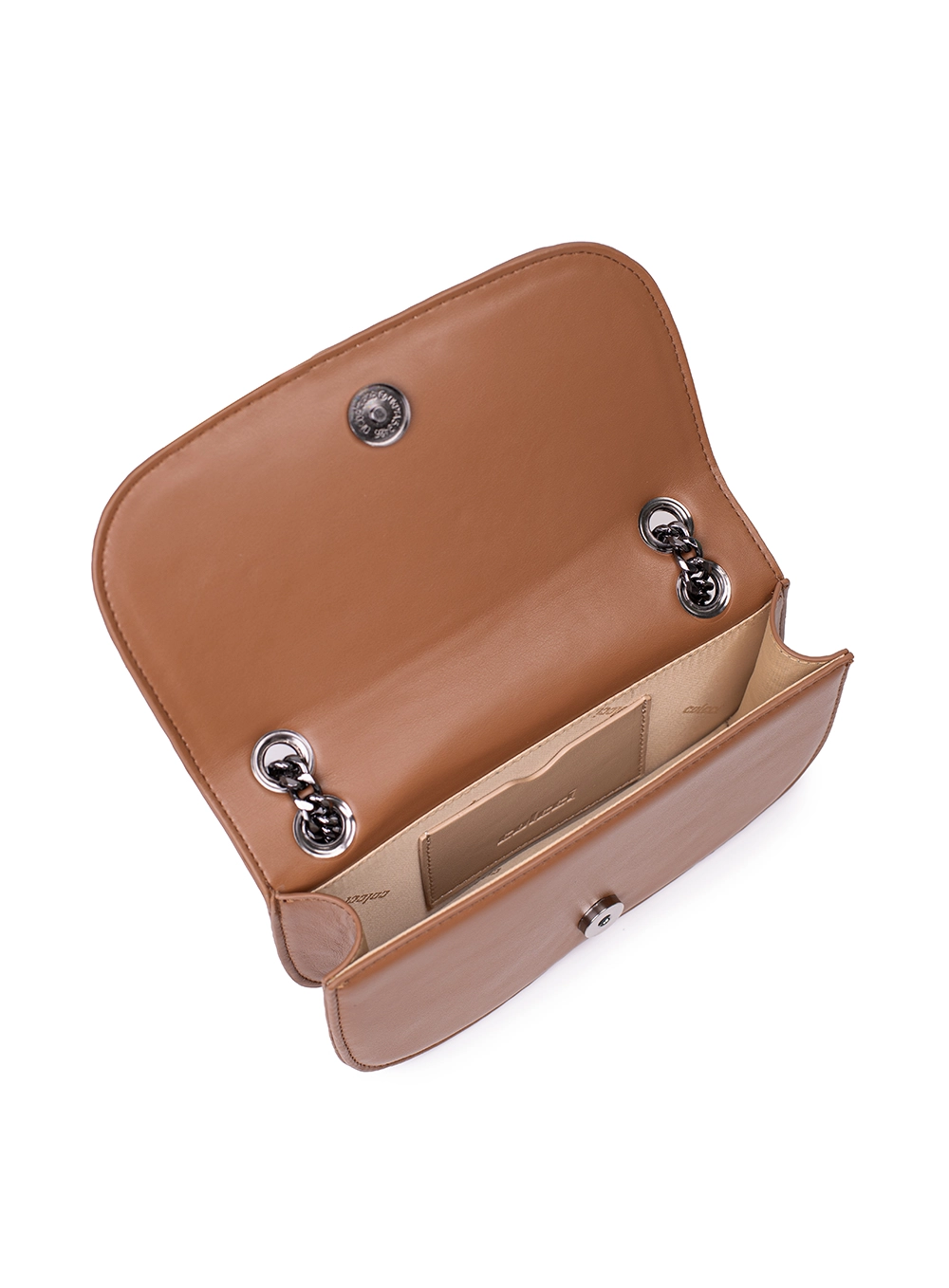 Bolsa Alça Corrente Caramelo