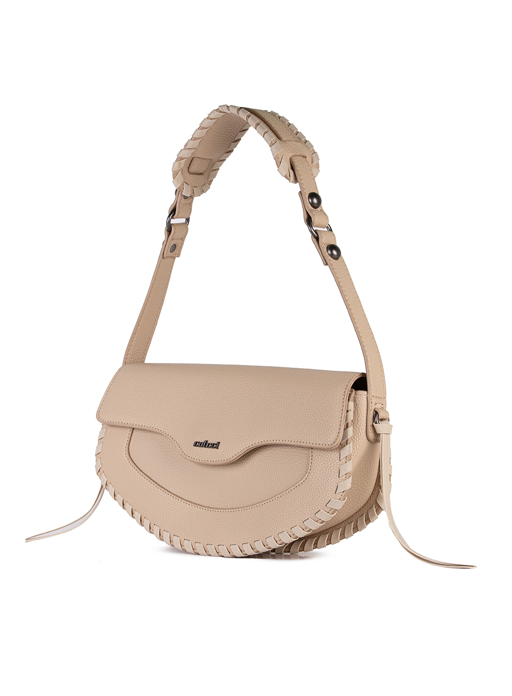 Bolsa Shoulder Boho Bege