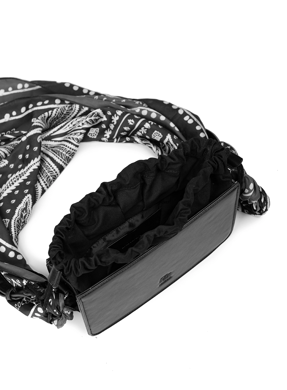 Bolsa Feminina Scarf Preto