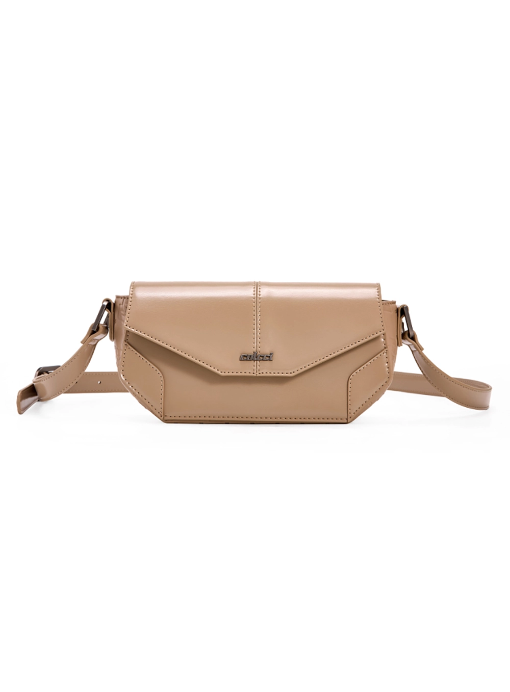 Bolsa Crossbody Brand Cinza