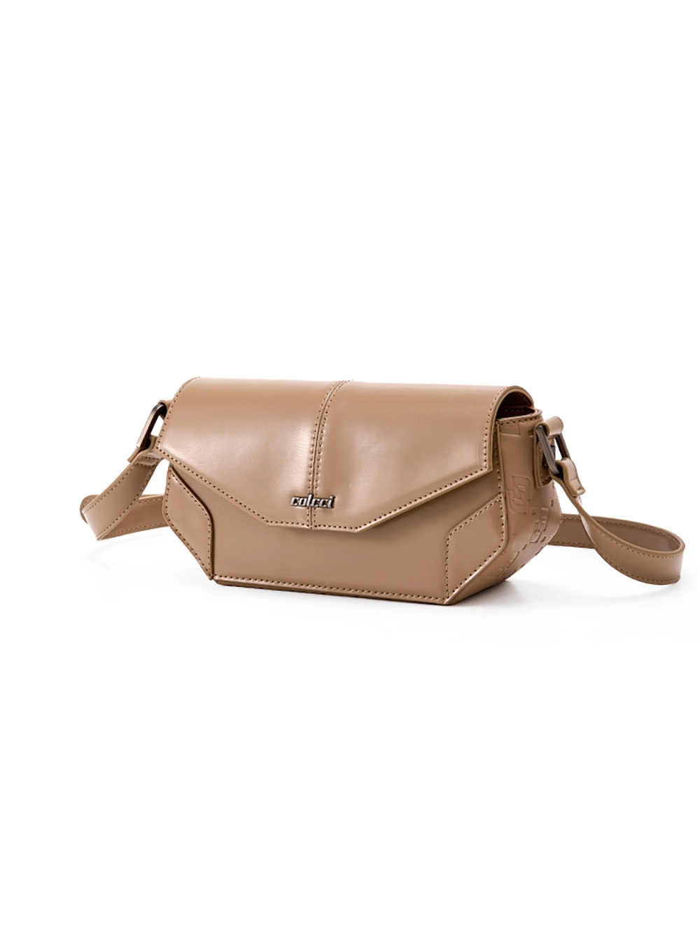 Bolsa Crossbody Brand Cinza