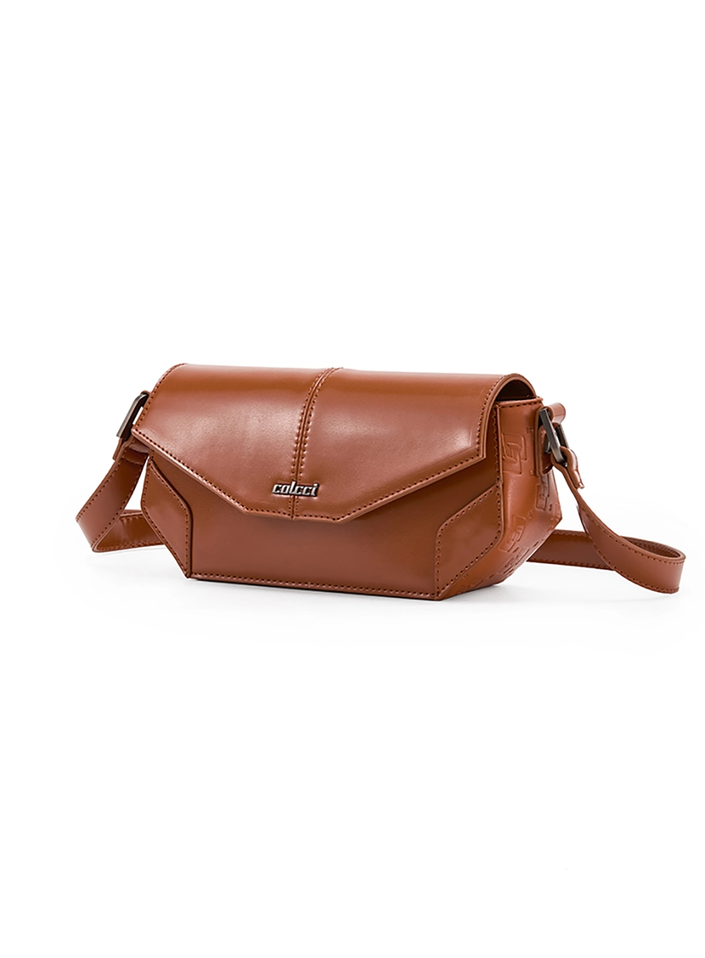 Bolsa Crossbody Brand Caramelo